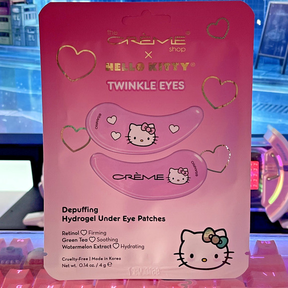 The Creme Shop x Sanrio Hello Kitty Twinkle Eyes Depuffing Under Eye Patches - Picture 6 of 16